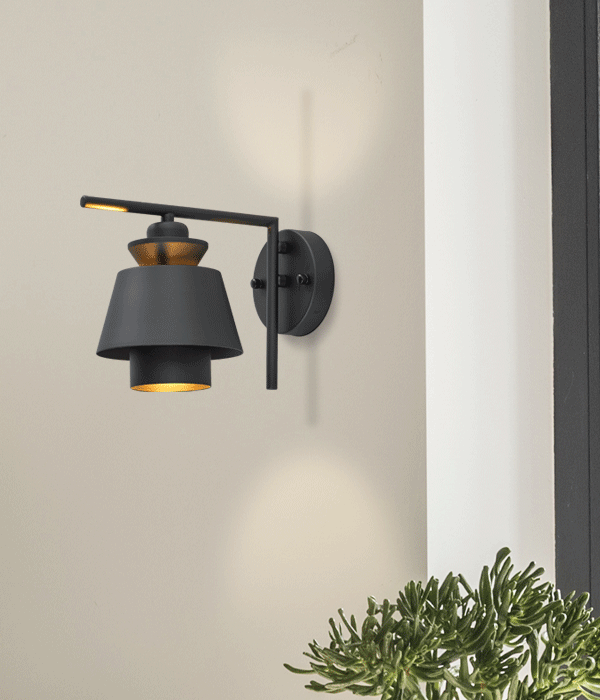 다이스 LED벽등 벽전등 (블랙)