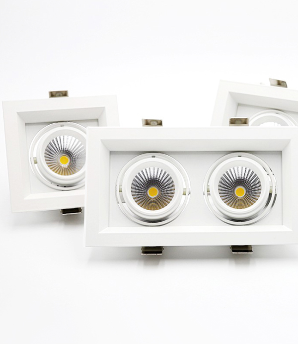 풋다운 멀티 매입조명 사각매입등