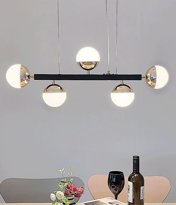 주카 5등 일자 LED식탁등 40W