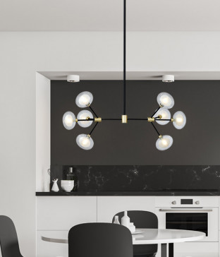 스핀 8등 펜던트 식탁전등 [사은품 전구]