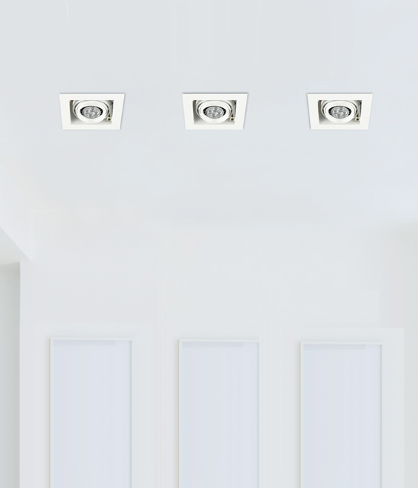 프리미엄 멀티 매입 MR16 (1구 화이트/블랙)