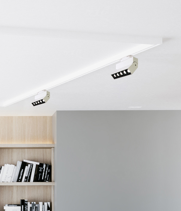 LED 폴더 레일 10W [블랙/화이트]